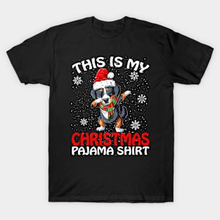 This is my Christmas Pajama Shirt Bernese Mountain T-Shirt